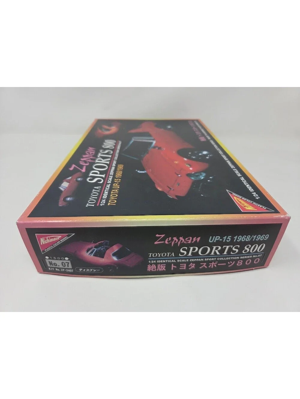 Nichimo Zeppan Toyota Sports 800 UP-15 1/24 Scale Model Kit Japan